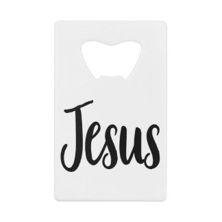 Jesus Gospel Graphics Aesthetic Christian Quotes Credit Card Bottle Opener