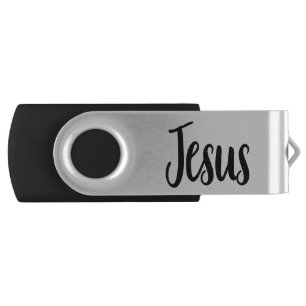Jesus Gospel Graphics Aesthetic Christian Quotes Flash Drive