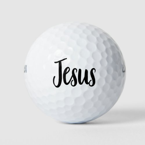 Jesus Gospel Graphics Aesthetic Christian Quotes Golf Balls