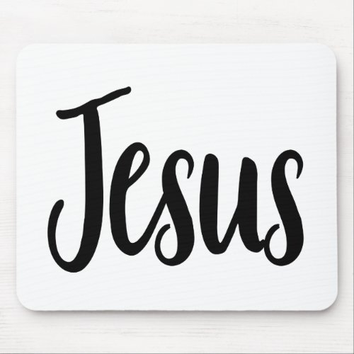 Jesus Gospel Graphics Aesthetic Christian Quotes Mouse Pad