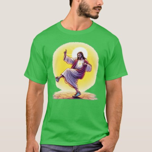 Jesus Gospel Music Retro T_Shirt