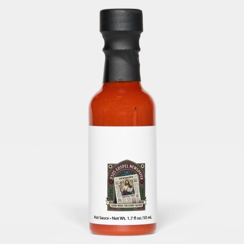 Jesus Gospel Newspaper Jesus Newspaper Christian F Hot Sauces