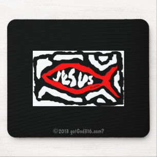 Jesus gotGod316.com? Mouse Pad