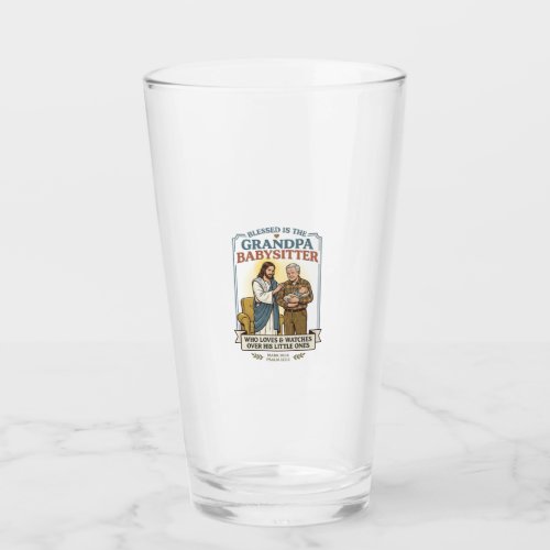 Jesus Grandparents Babysitting Humor Shirt Faith B Glass