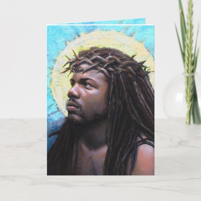 Jesus Greeting Card (Front)