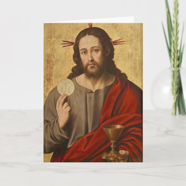 Jesus Greeting Card (Front)