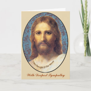 Jesus Greeting Card - Sympathy