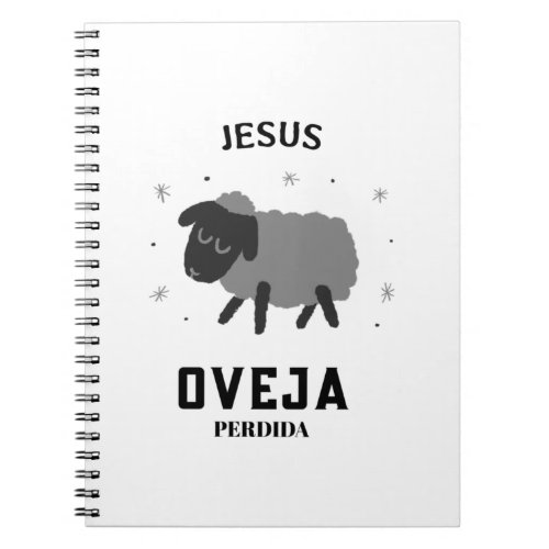 Jesus ha encontrado la oveja perdida notebook