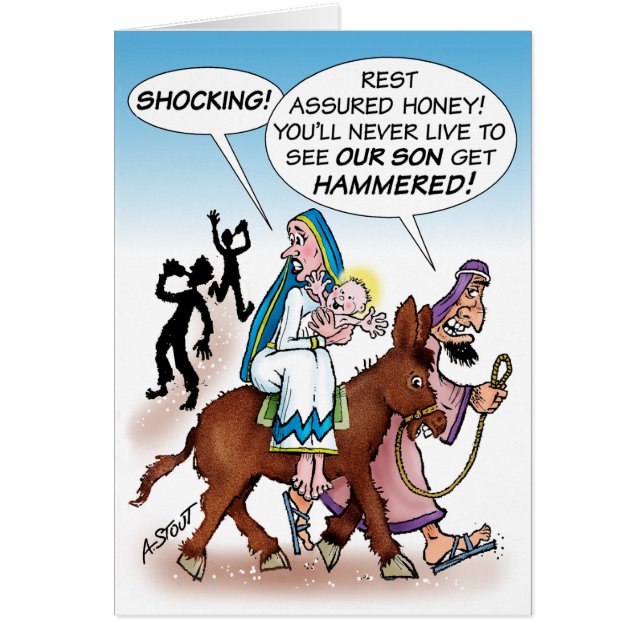 Jesus "Hammered" - (Front)