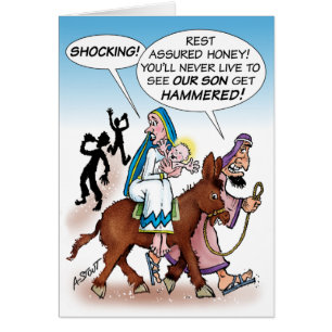 Jesus "Hammered" - Cards