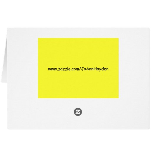 JESUS, HAPPY EASTER card (Back Horizontal)