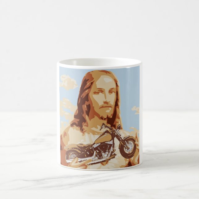 Jesus Harley Love Coffee Mug (Center)