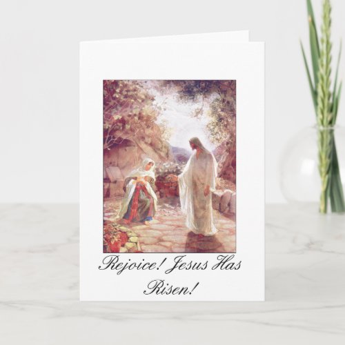 Jesus has Risen Easter Greeting Card