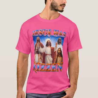 Jesus Has Rizzen Christian Bible Faith T-Shirt