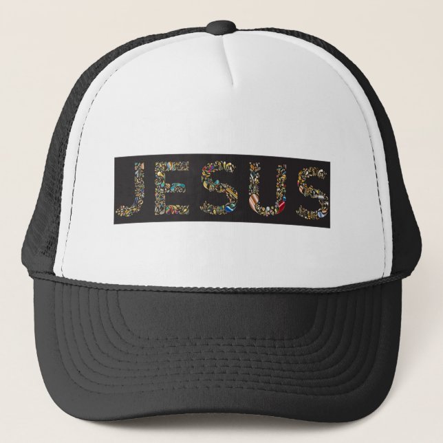 Jesus, hat, for sale ! trucker hat (Front)