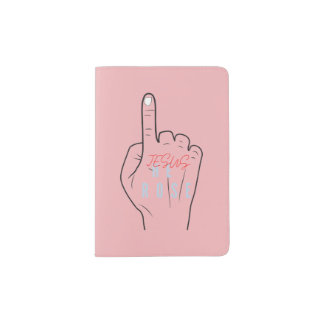 Jesus He Rose Passport Holder