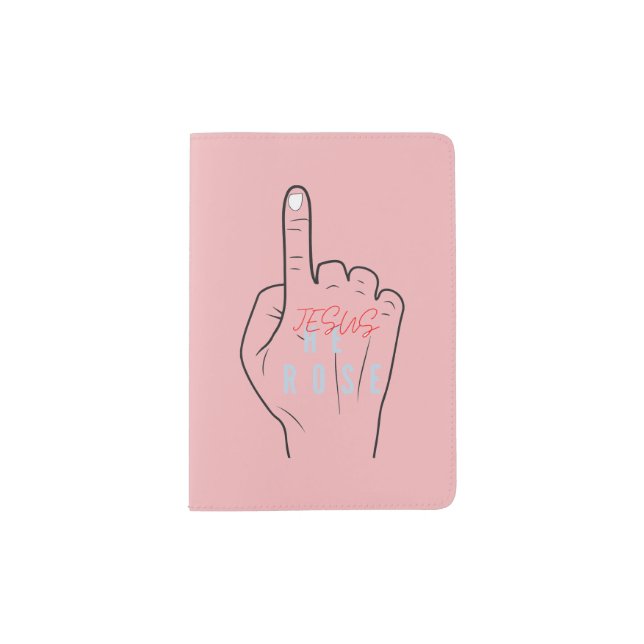 Jesus He Rose Passport Holder (Front)