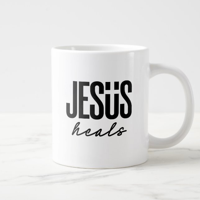 Jesus heals giant coffee mug (Right)