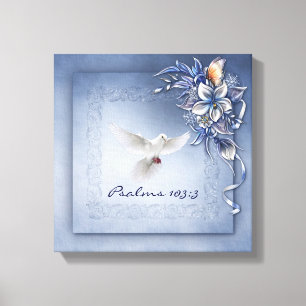 Jesus Heals  Premium Wrapped Canvas (Gloss) Print