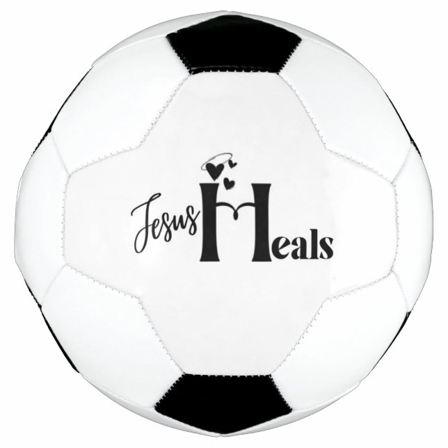 Jesus Heals Soccer Ball (Front)