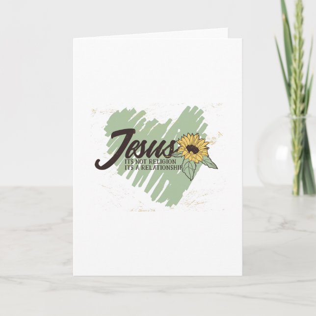 Jesus heart card (Front)