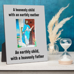 JESUS HEAVENLY CHILD PLAQUE