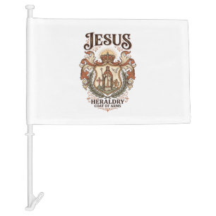 Jesus Heraldry Coat Of Arms Jesus Heraldry Coat Ar Car Flag