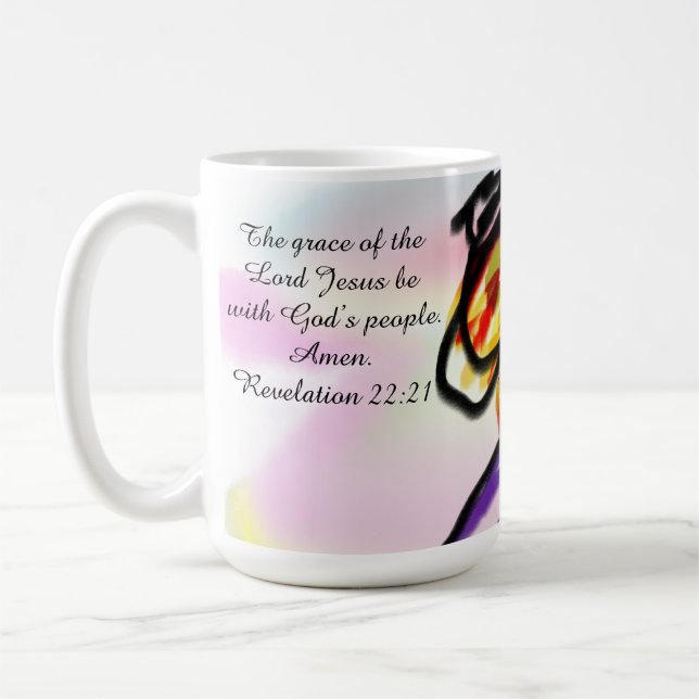 jesus here  coffee mug (Left)