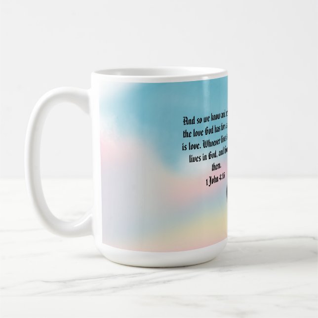 Jesus here  coffee mug (Left)