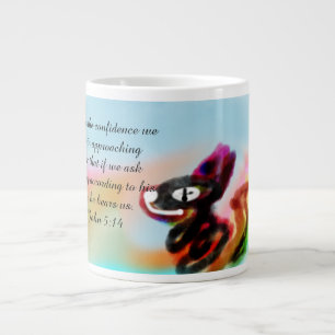jesus here giant coffee mug