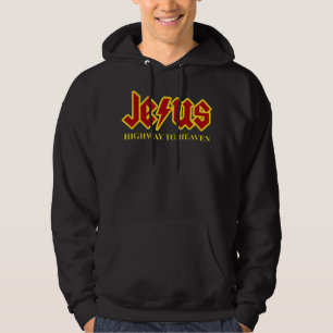 Jesus Highway To Heaven Funny Christian T-ShirtJes Hoodie
