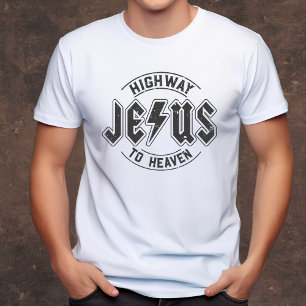 Jesus - Highway to Heaven men's Christian T-Shirt