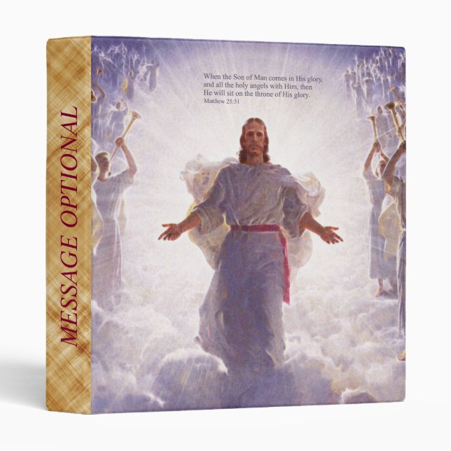 Jesus & his Angels 1 Binder Option (Front/Spine)