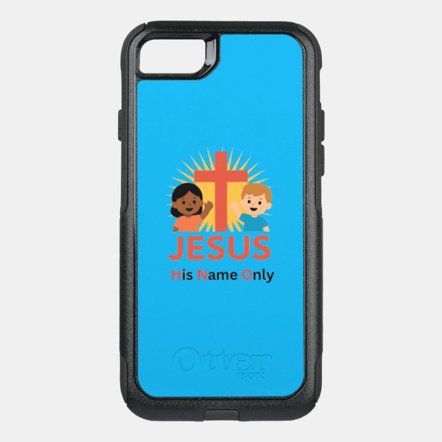 Jesus - His Name Only Otter Box iPhone Case (Back)