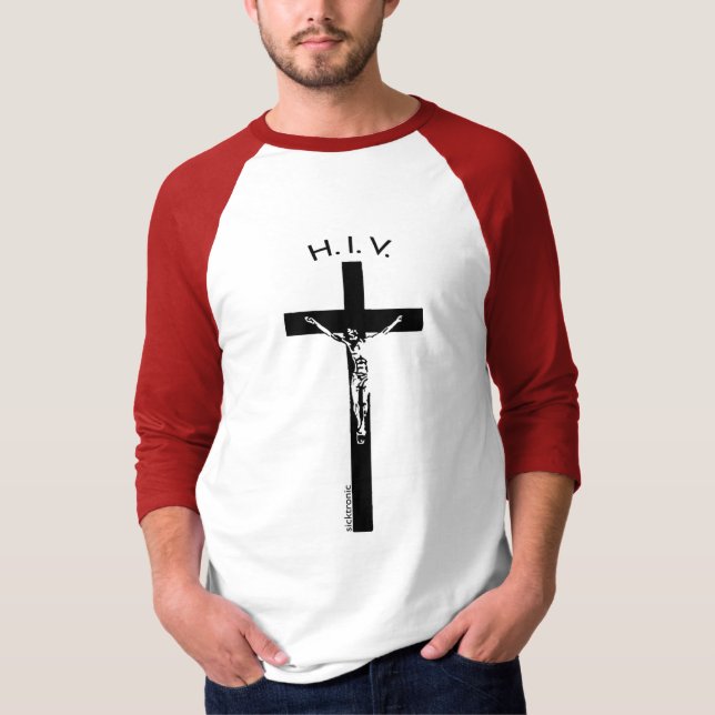Jesus HIV Christ T-Shirt (Front)