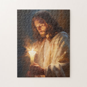 Jesus Holding Candle Puzzle