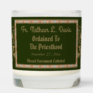 Jesus Holding Up the Eucharist (SNV 50) Ordination Scented Candle