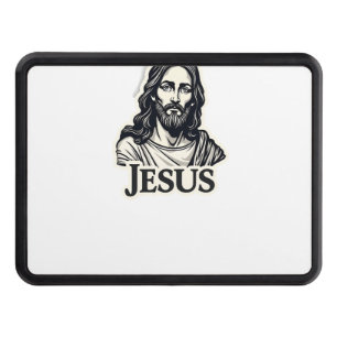 Jesus Holy Name Vintage Engraving Shirt 2 Hitch Cover