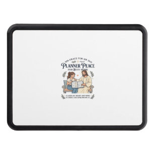 Jesus Homeschool Mom Planner Shirt Faith Based Des Hitch Cover