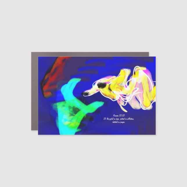 Jesus hope  car magnet (Front)