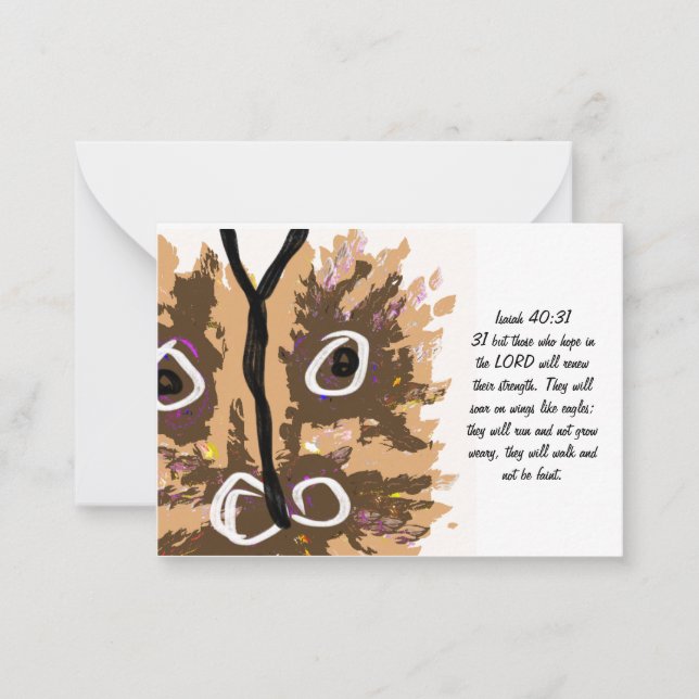 Jesus hope  note card (Front)