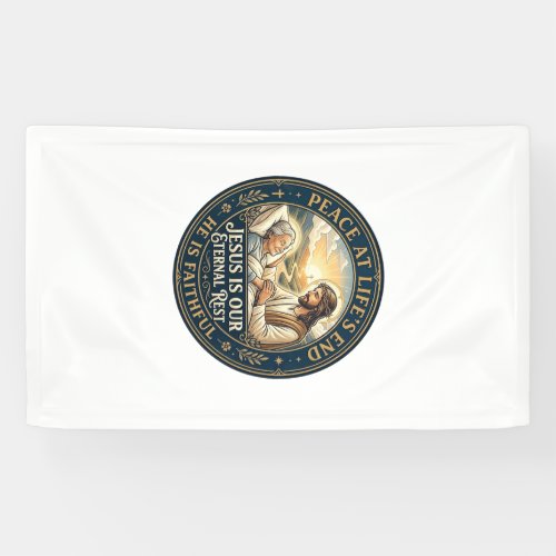 Jesus Hospice End Of Life Comfort Shirt Christian  Banner