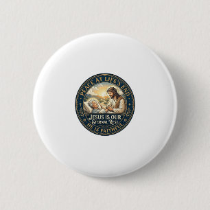 Jesus Hospice End Of Life Comfort Shirt Christian Button