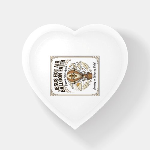 Jesus Hot Air Balloon Faith Jesus Hot Air Balloon Paperweight