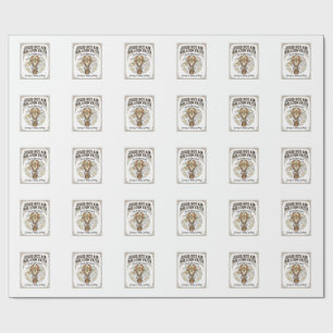 Jesus Hot Air Balloon Faith Jesus Hot Air Balloon Wrapping Paper