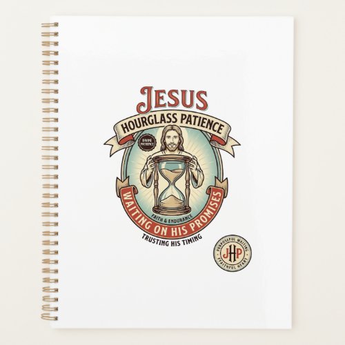 Jesus Hourglass Patience Jesus Hourglass Patience  Planner