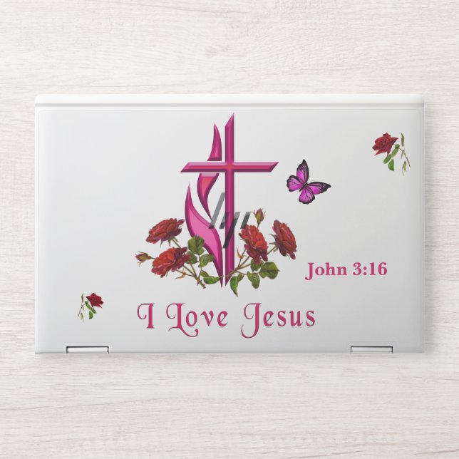 Jesus  HP laptop skin (Front)