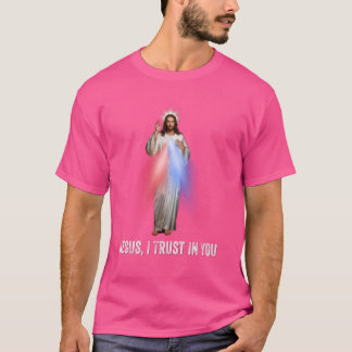 Jesus I Trust In You Divine Mercy Catholic T-Shirt