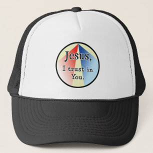 Jesus, I Trust in You: Divine Mercy Trucker Hat