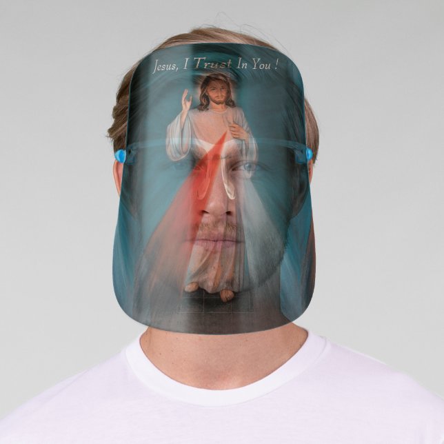 Jesus, I Trust In You ! Face Shield (Insitu)